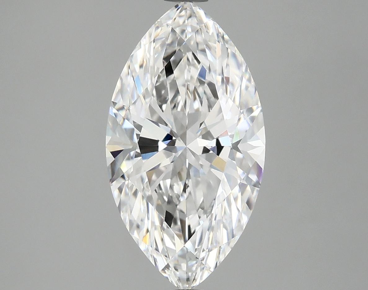 3.08 Carat Marquise Shaped Excellent Cut VVS2 IGI Certified Lab Grown Diamond