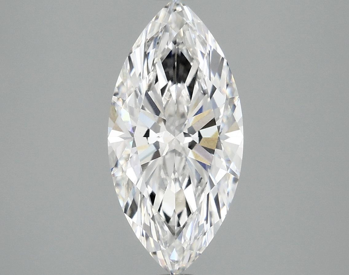 2.08 Carat Marquise Shaped Excellent Cut VS1 IGI Certified Lab Grown Diamond