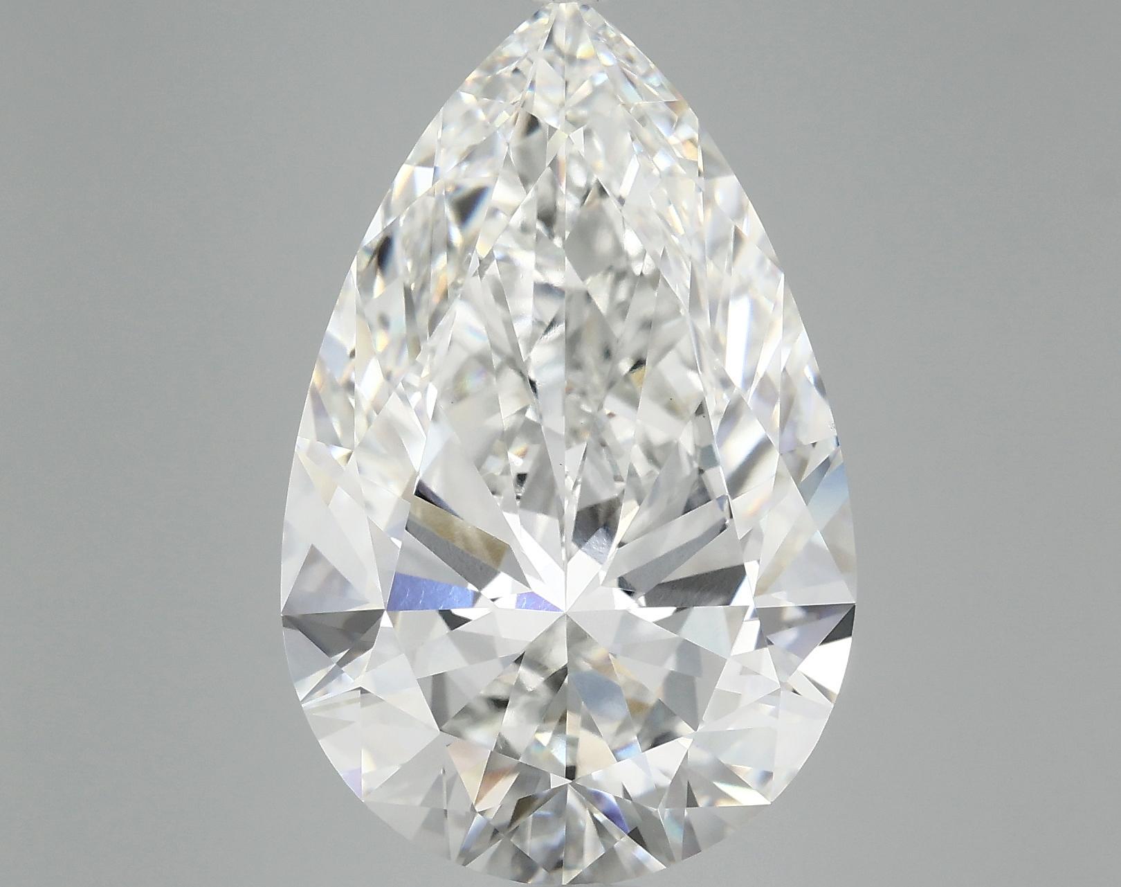 10.0 Carat Pear Shaped Ideal Cut VS1 IGI Certified Lab Grown Diamond