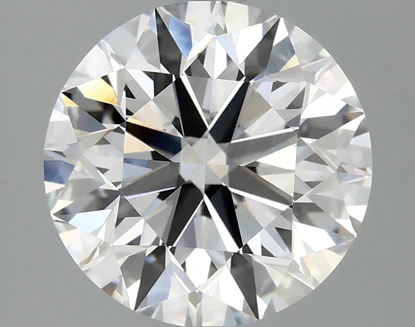 2.88 Carat Round Shaped Excellent Cut VVS2 IGI Certified Lab Grown Diamond