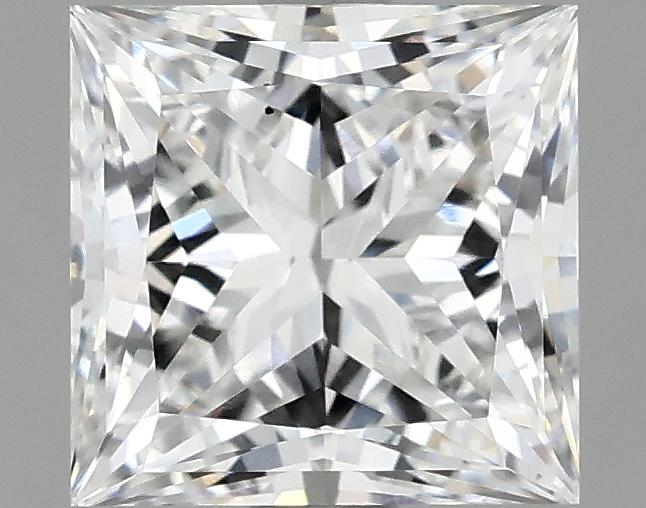 1.9 Carat Princess Shaped Ideal Cut VS2 IGI Certified Lab Grown Diamond
