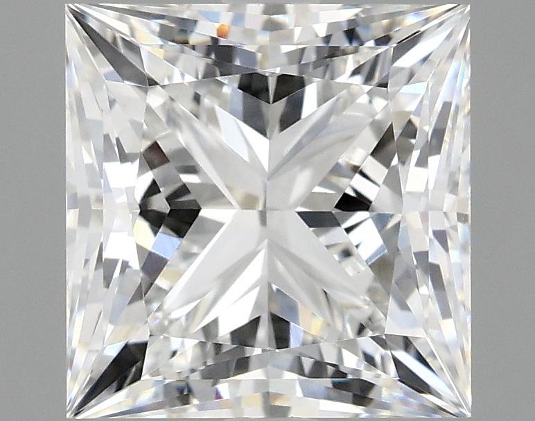 4.07 Carat Princess Shaped Ideal Cut VVS2 IGI Certified Lab Grown Diamond