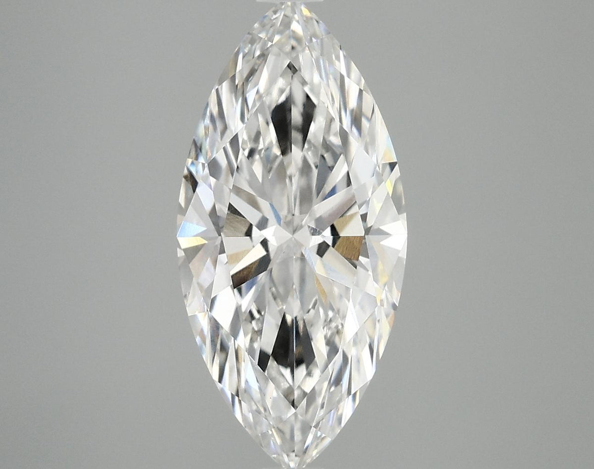 3.1 Carat Marquise Shaped Excellent Cut VVS2 IGI Certified Lab Grown Diamond