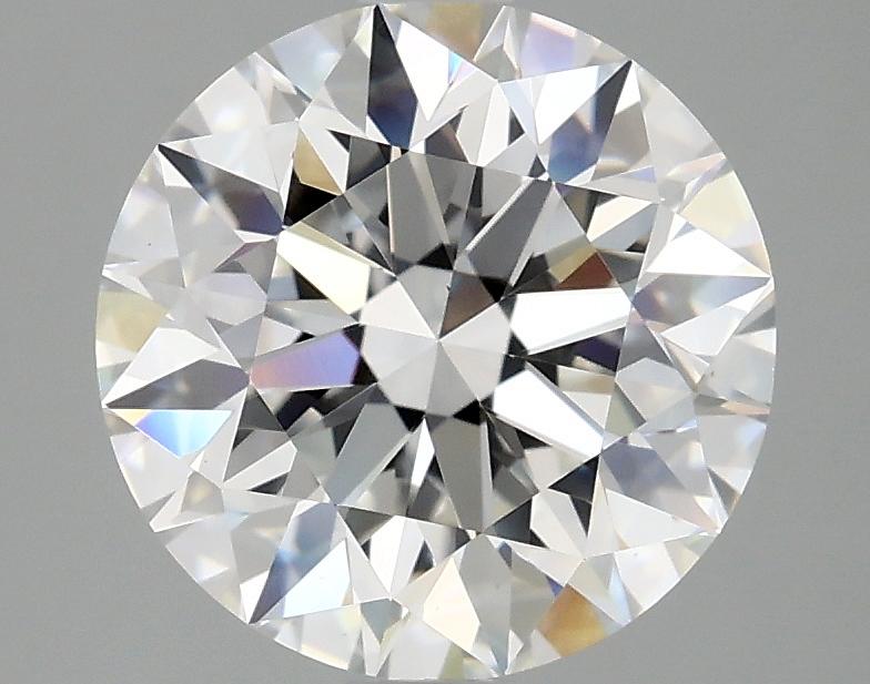 2.81 Carat Round Shaped Excellent Cut VVS2 IGI Certified Lab Grown Diamond