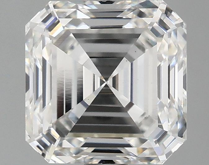 2.03 Carat Asscher Shaped Ideal Cut VS1 IGI Certified Lab Grown Diamond