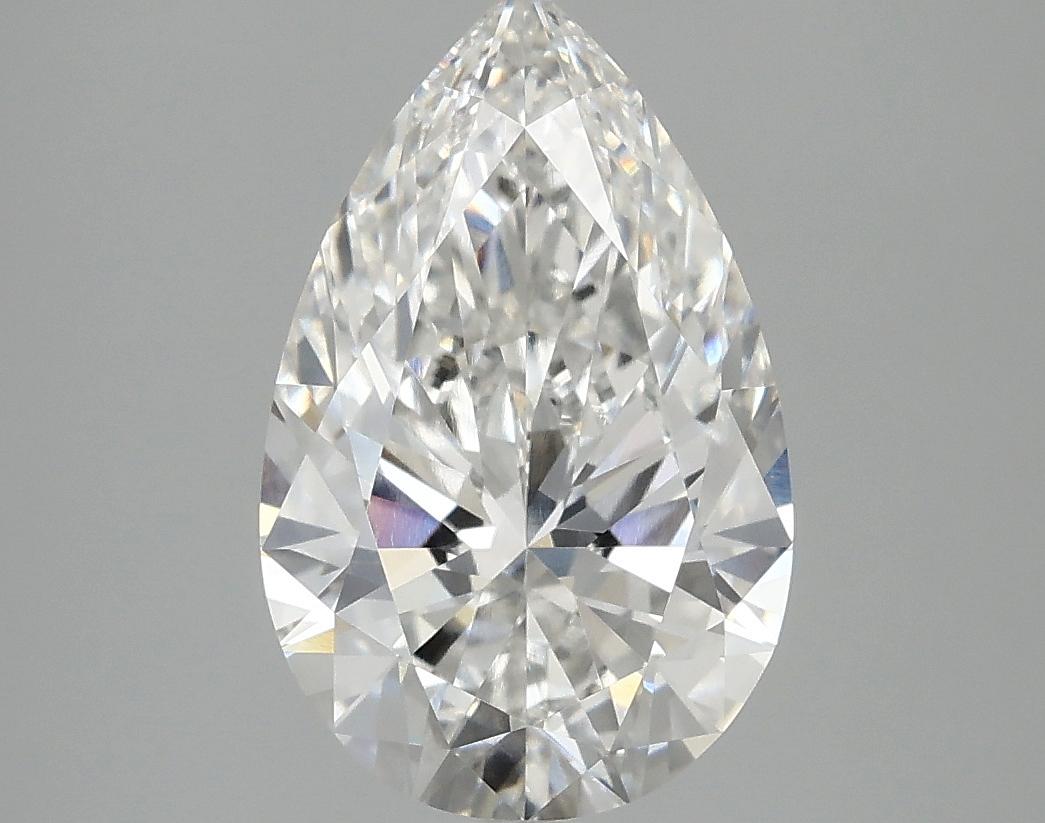 2.91 Carat Pear Shaped Ideal Cut VVS2 IGI Certified Lab Grown Diamond
