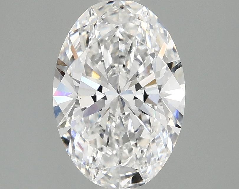 1.5 Carat Oval Shaped Ideal Cut VVS2 IGI Certified Lab Grown Diamond