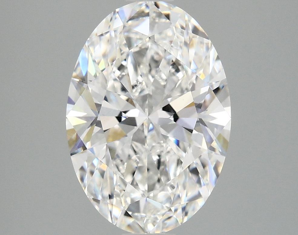 3.02 Carat Oval Shaped Ideal Cut VVS2 IGI Certified Lab Grown Diamond