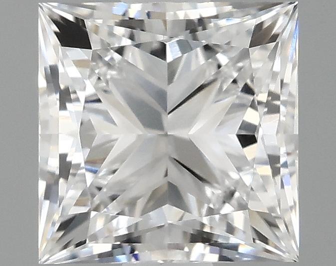 1.47 Carat Princess Shaped Ideal Cut VVS2 IGI Certified Lab Grown Diamond