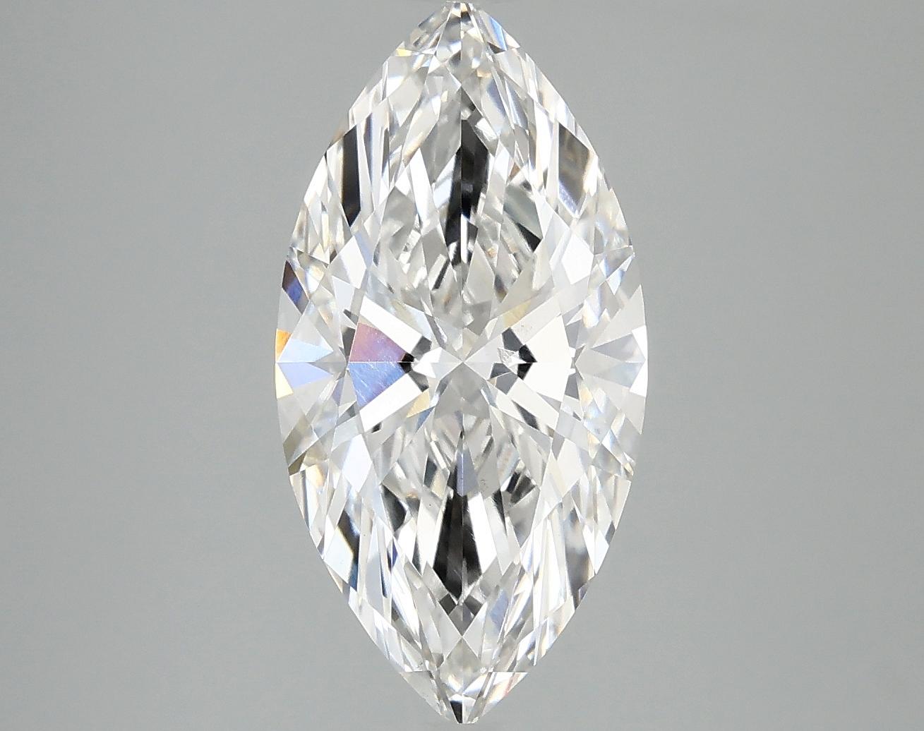 3.05 Carat Marquise Shaped Ideal Cut VS1 IGI Certified Lab Grown Diamond