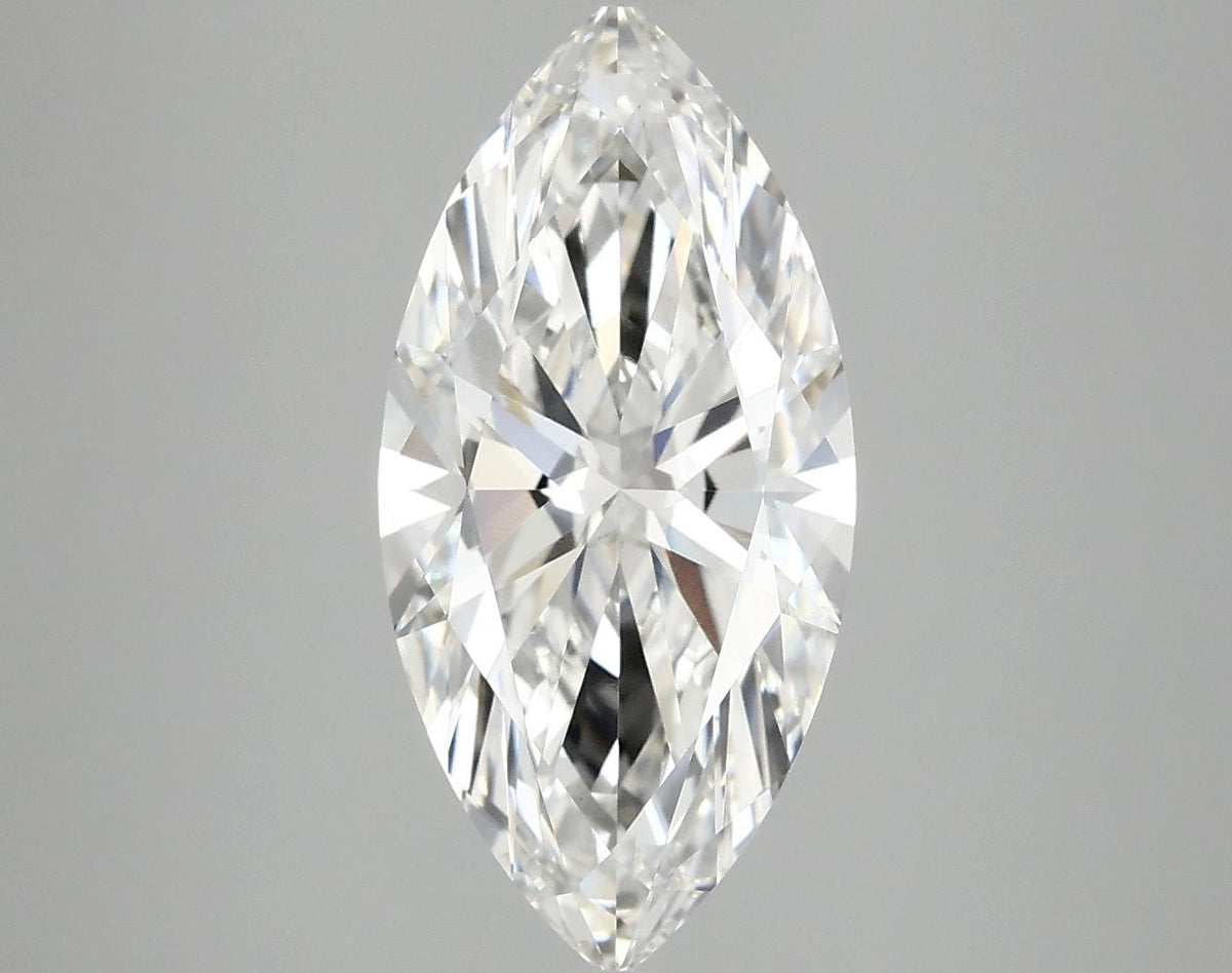 2.99 Carat Marquise Shaped Excellent Cut VVS2 IGI Certified Lab Grown Diamond
