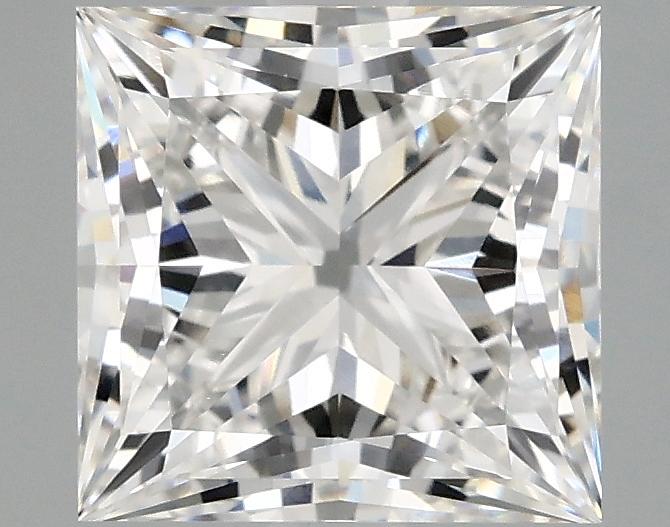 2.04 Carat Princess Shaped Ideal Cut VVS2 IGI Certified Lab Grown Diamond