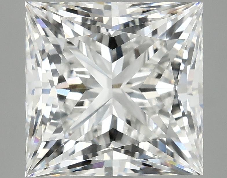 4.59 Carat Princess Shaped Ideal Cut VVS2 IGI Certified Lab Grown Diamond