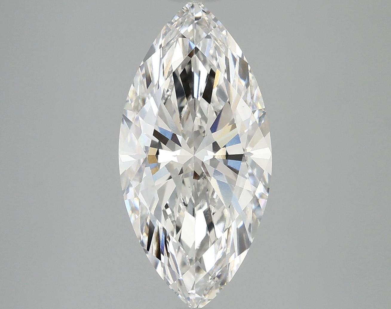 3.03 Carat Marquise Shaped Ideal Cut VS1 IGI Certified Lab Grown Diamond