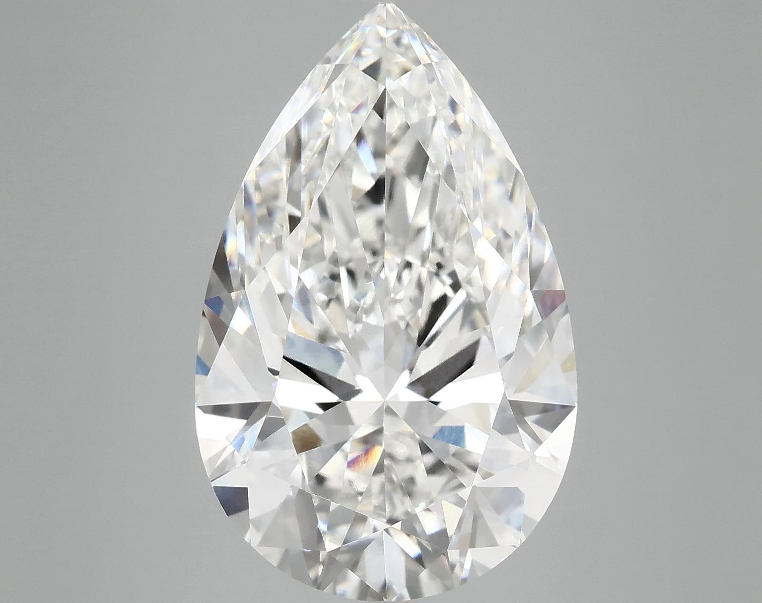 8.8 Carat Pear Shaped Ideal Cut VVS2 IGI Certified Lab Grown Diamond