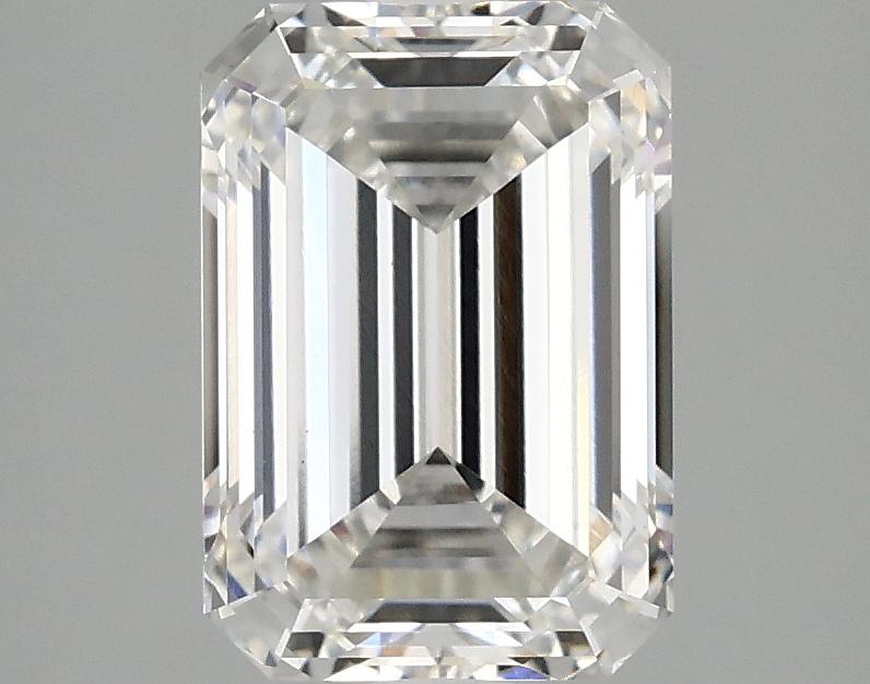 2.35 Carat Emerald Shaped Ideal Cut VS1 IGI Certified Lab Grown Diamond