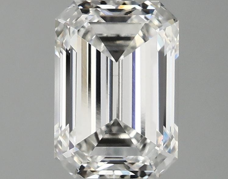 2.1 Carat Emerald Shaped Ideal Cut VVS2 IGI Certified Lab Grown Diamond