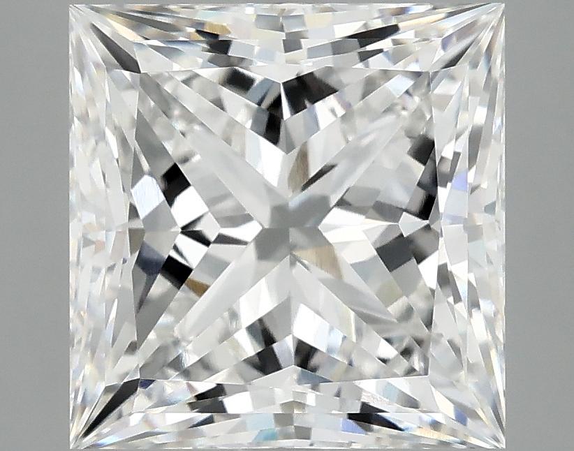 4.94 Carat Princess Shaped Ideal Cut VVS2 IGI Certified Lab Grown Diamond