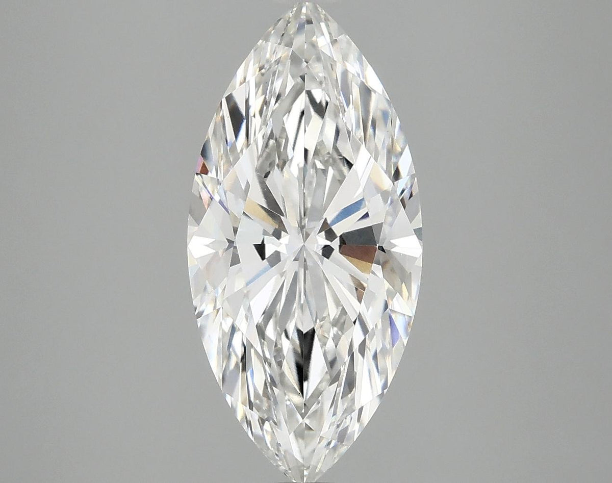 3.02 Carat Marquise Shaped Excellent Cut VS1 IGI Certified Lab Grown Diamond
