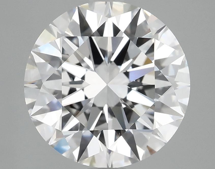 3.07 Carat Round Shaped Ideal Cut VVS2 IGI Certified Lab Grown Diamond