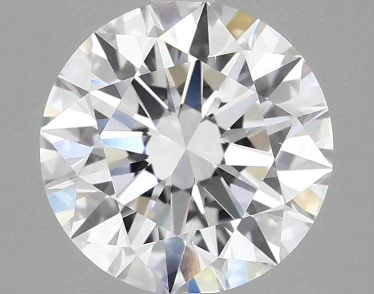 2.56 Carat Round Shaped Ideal Cut VVS2 IGI Certified Lab Grown Diamond