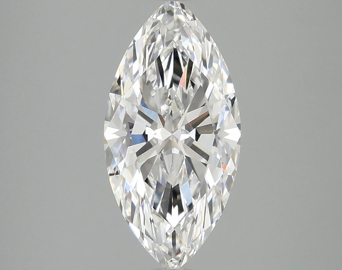 2.06 Carat Marquise Shaped Ideal Cut VVS2 IGI Certified Lab Grown Diamond