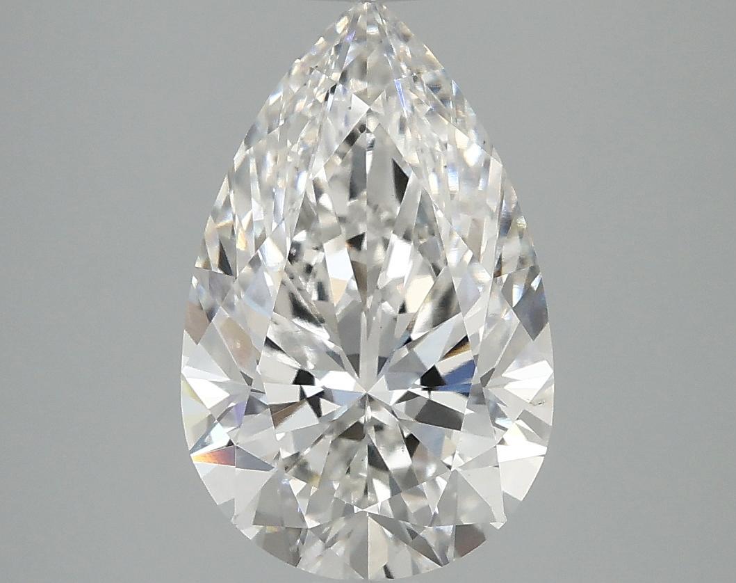 3.09 Carat Pear Shaped Ideal Cut VS1 IGI Certified Lab Grown Diamond