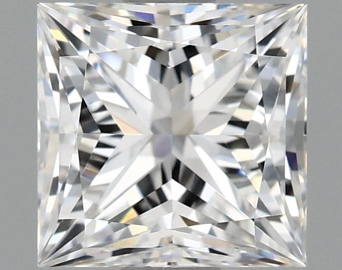 1.08 Carat Princess Shaped Ideal Cut VVS1 IGI Certified Lab Grown Diamond