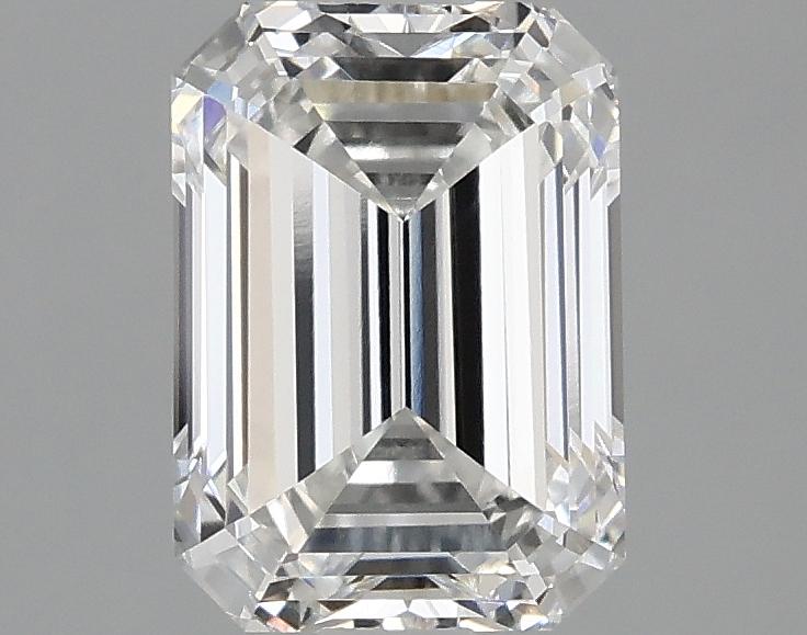 1.98 Carat Emerald Shaped Ideal Cut VVS2 IGI Certified Lab Grown Diamond
