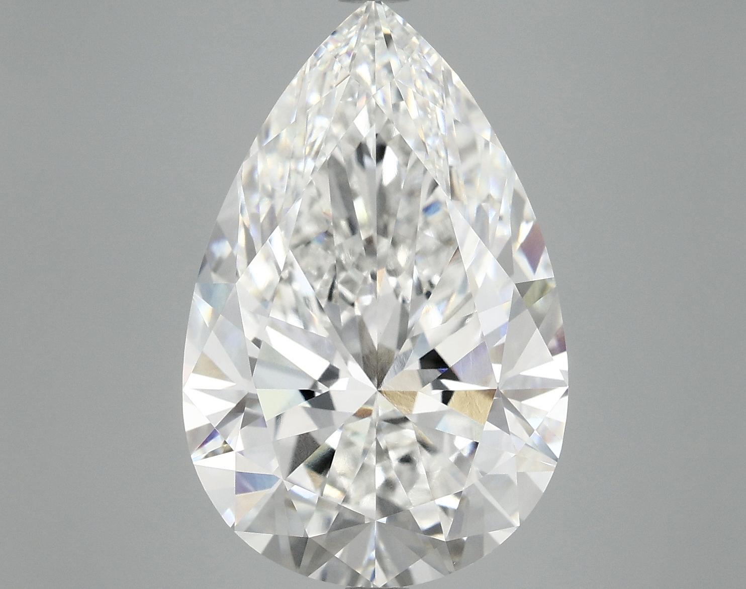 8.54 Carat Pear Shaped Excellent Cut VVS2 IGI Certified Lab Grown Diamond