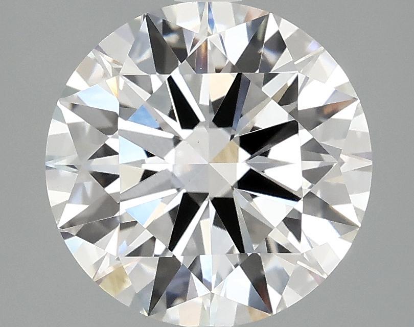 3.08 Carat Round Shaped Ideal Cut VVS2 IGI Certified Lab Grown Diamond