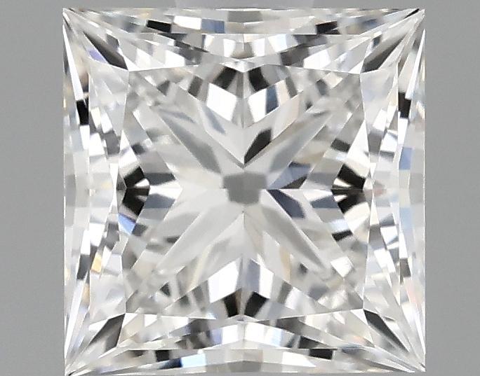 1.04 Carat Princess Shaped Ideal Cut VVS2 IGI Certified Lab Grown Diamond