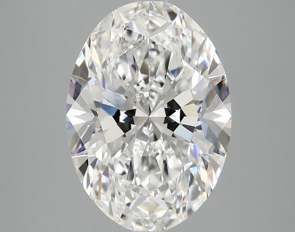 3.03 Carat Oval Shaped Ideal Cut VVS2 IGI Certified Lab Grown Diamond