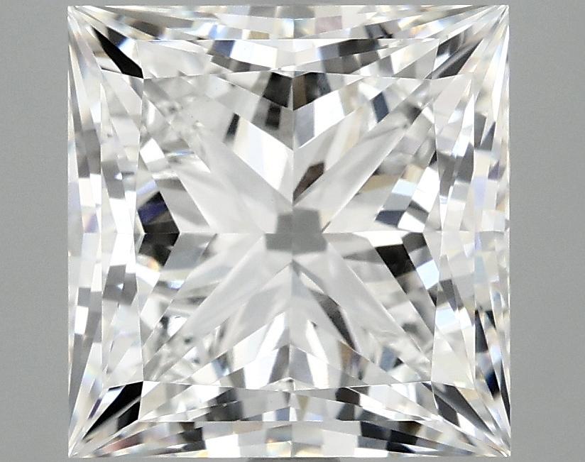 5.03 Carat Princess Shaped Ideal Cut VVS2 IGI Certified Lab Grown Diamond