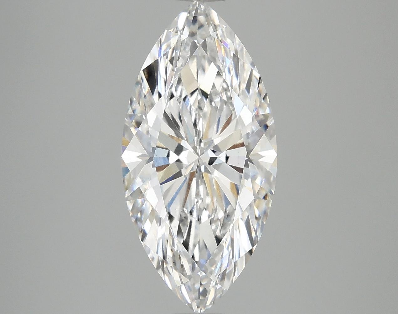 3.08 Carat Marquise Shaped Ideal Cut VS1 IGI Certified Lab Grown Diamond