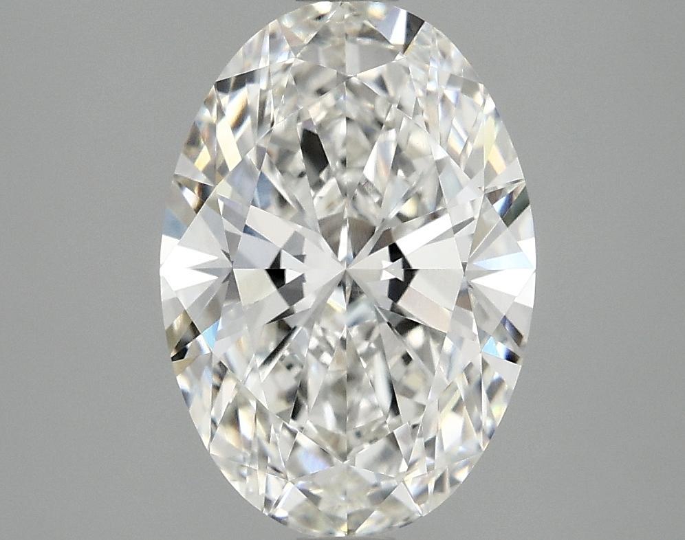 3.03 Carat Oval Shaped Ideal Cut VVS2 IGI Certified Lab Grown Diamond