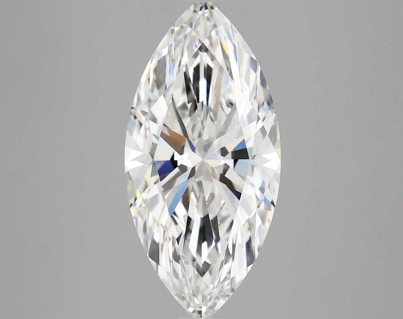 3.09 Carat Marquise Shaped Excellent Cut VS1 IGI Certified Lab Grown Diamond