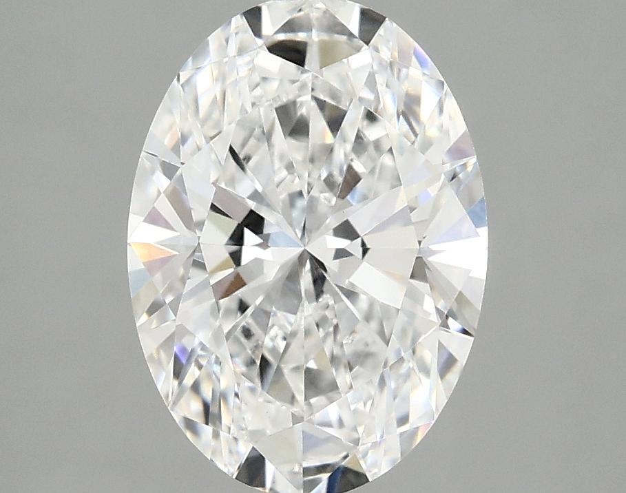 2.59 Carat Oval Shaped Ideal Cut VVS2 IGI Certified Lab Grown Diamond
