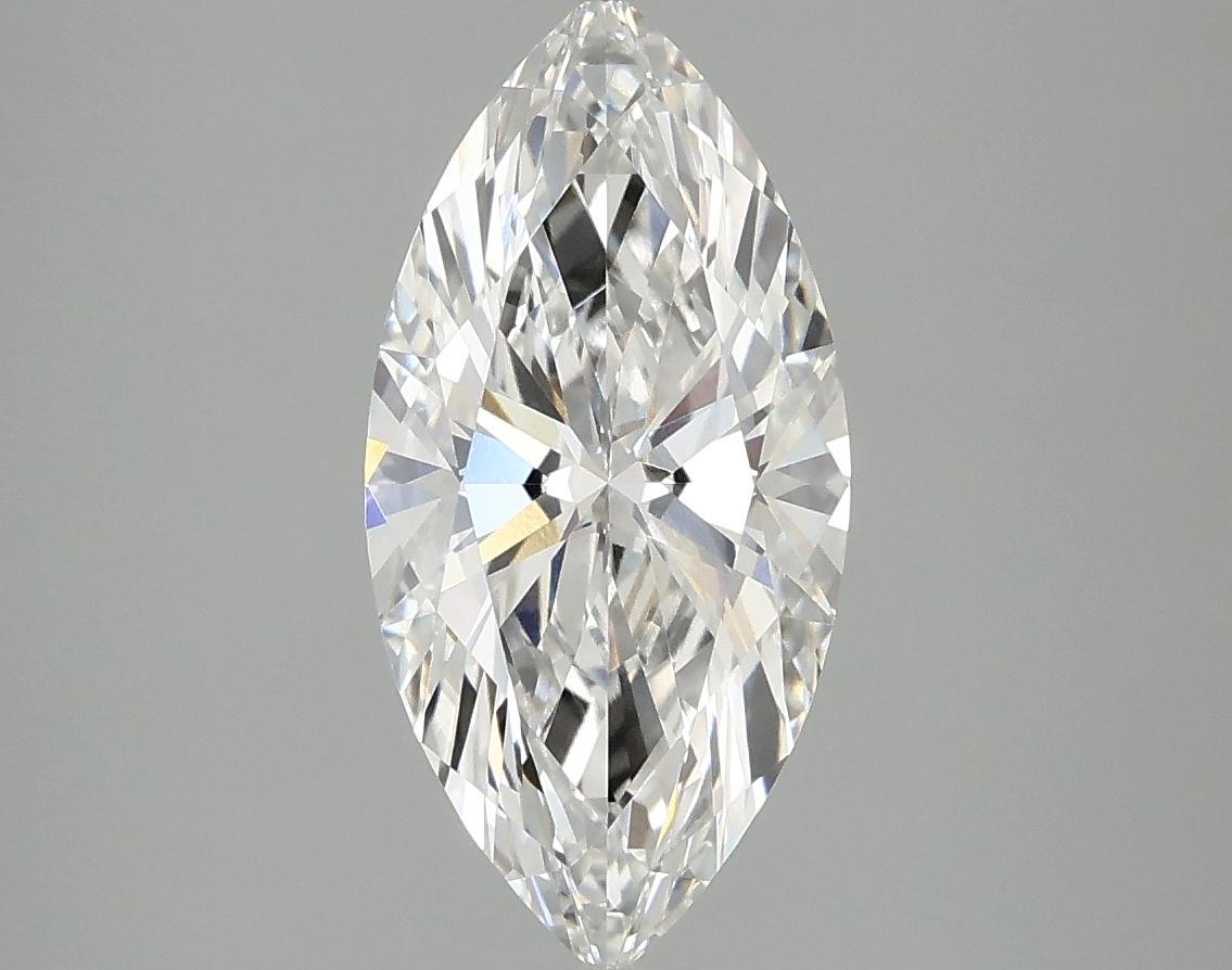 2.09 Carat Marquise Shaped Ideal Cut VVS2 IGI Certified Lab Grown Diamond
