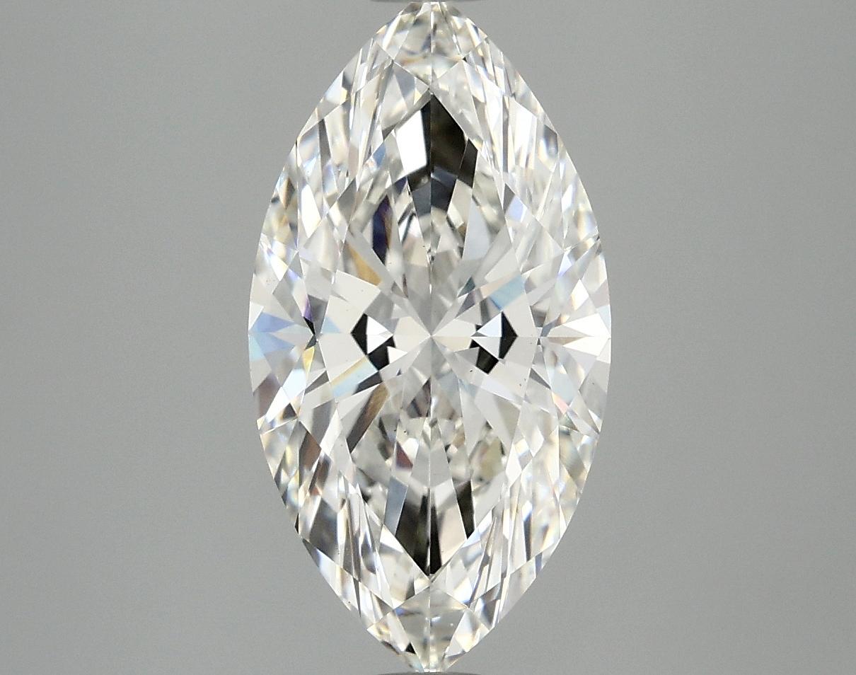 3.04 Carat Marquise Shaped Excellent Cut VS2 IGI Certified Lab Grown Diamond