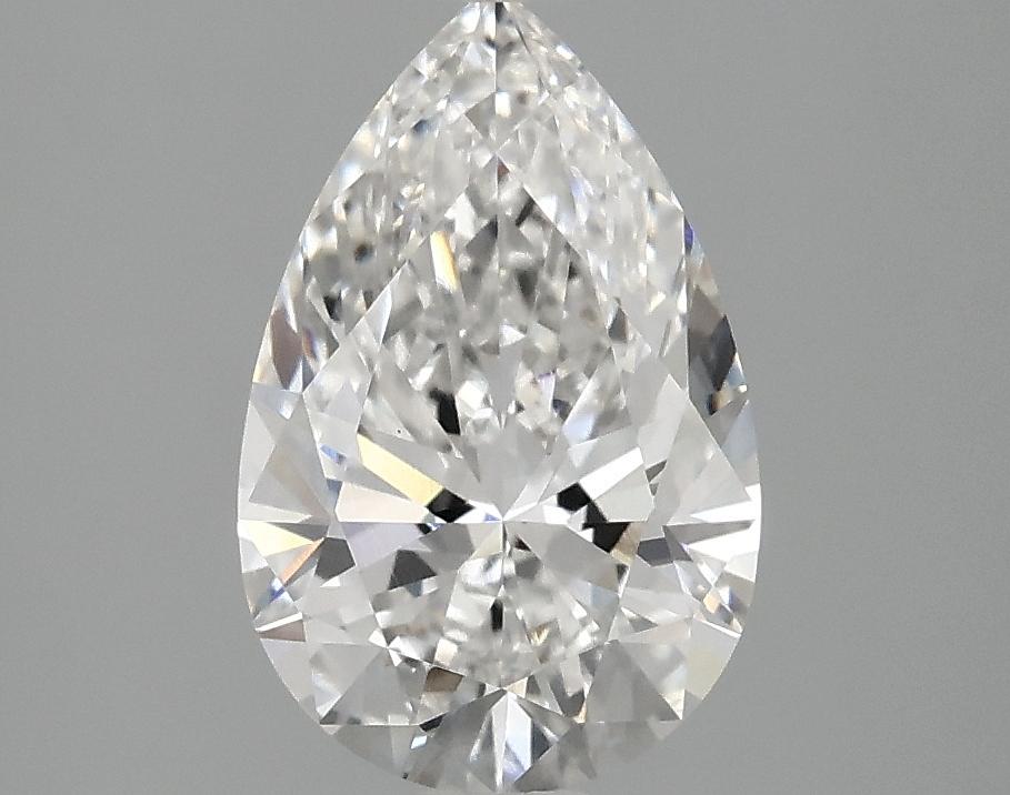 2.01 Carat Pear Shaped Ideal Cut VVS2 IGI Certified Lab Grown Diamond