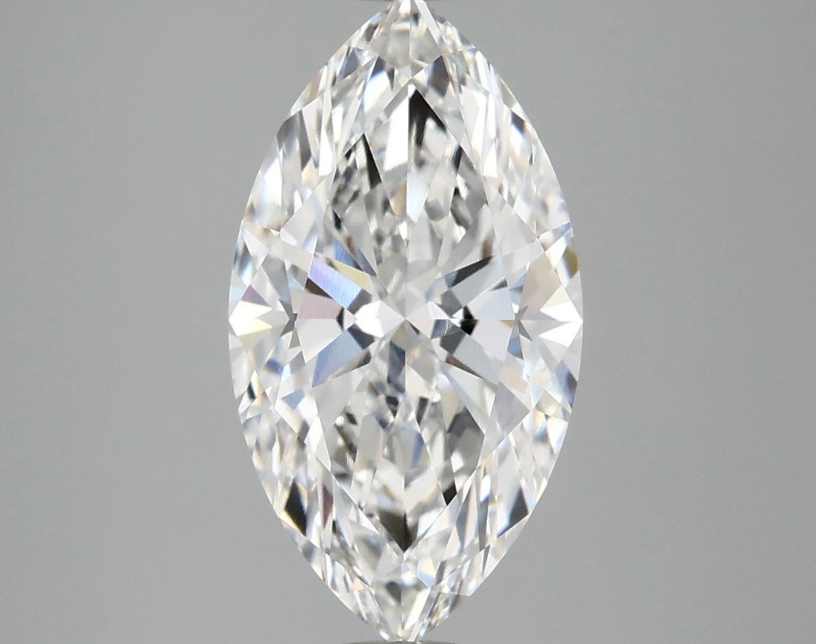 3.02 Carat Marquise Shaped Excellent Cut VVS2 IGI Certified Lab Grown Diamond