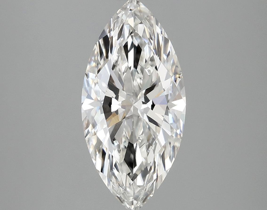 2.08 Carat Marquise Shaped Excellent Cut VVS2 IGI Certified Lab Grown Diamond