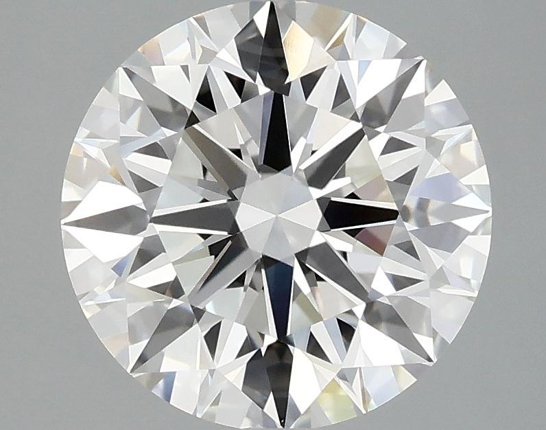 3.08 Carat Round Shaped Ideal Cut VVS2 IGI Certified Lab Grown Diamond
