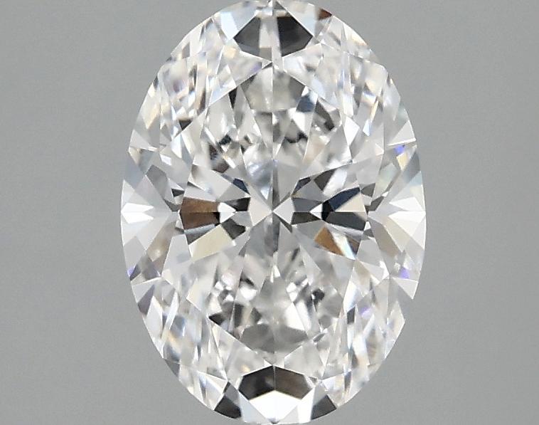 1.5 Carat Oval Shaped Ideal Cut VVS2 IGI Certified Lab Grown Diamond