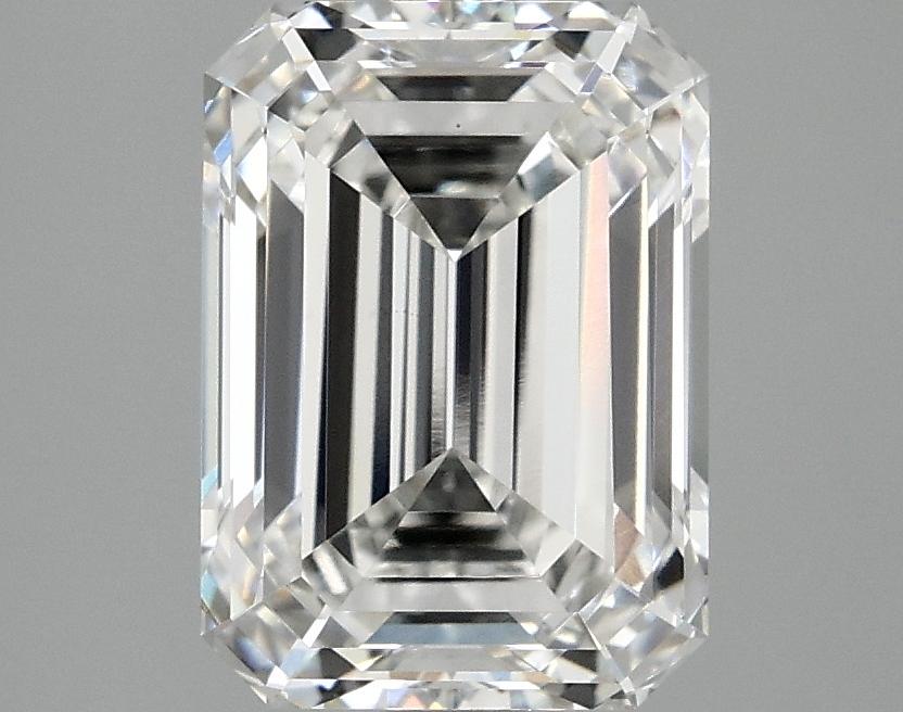 3.09 Carat Emerald Shaped Excellent Cut VS1 IGI Certified Lab Grown Diamond