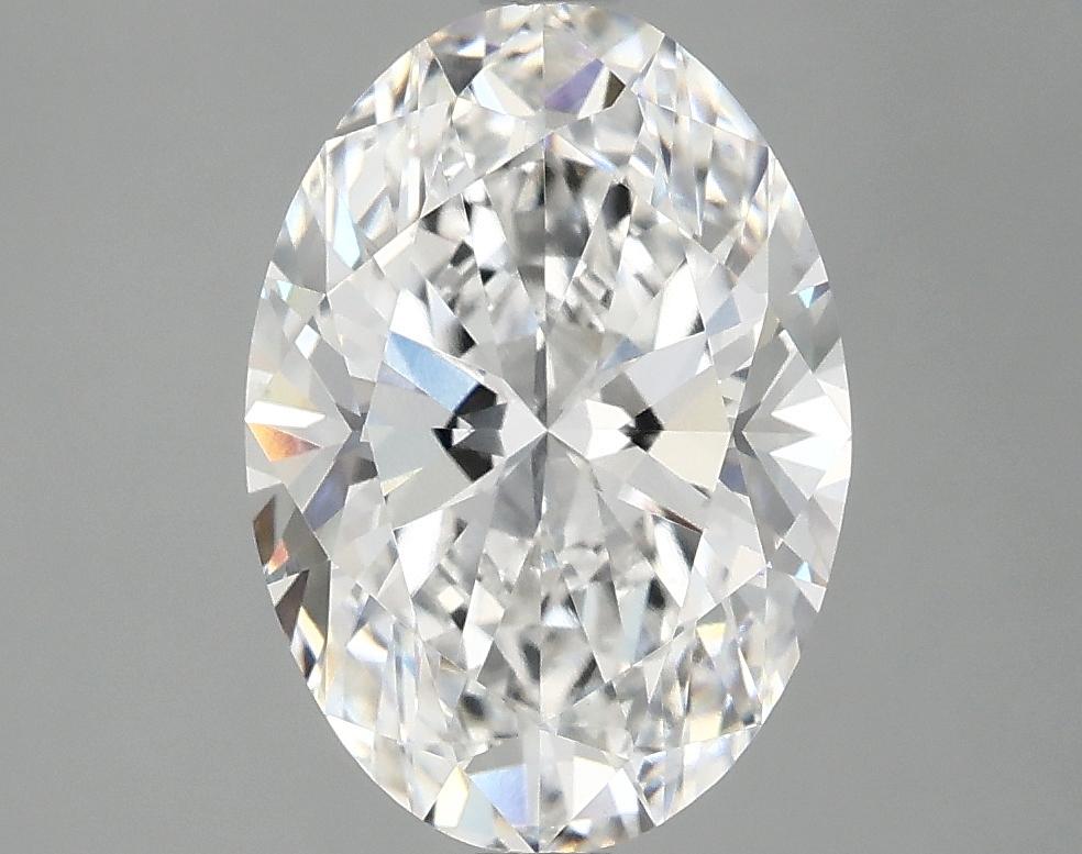3.05 Carat Oval Shaped Ideal Cut VVS2 IGI Certified Lab Grown Diamond