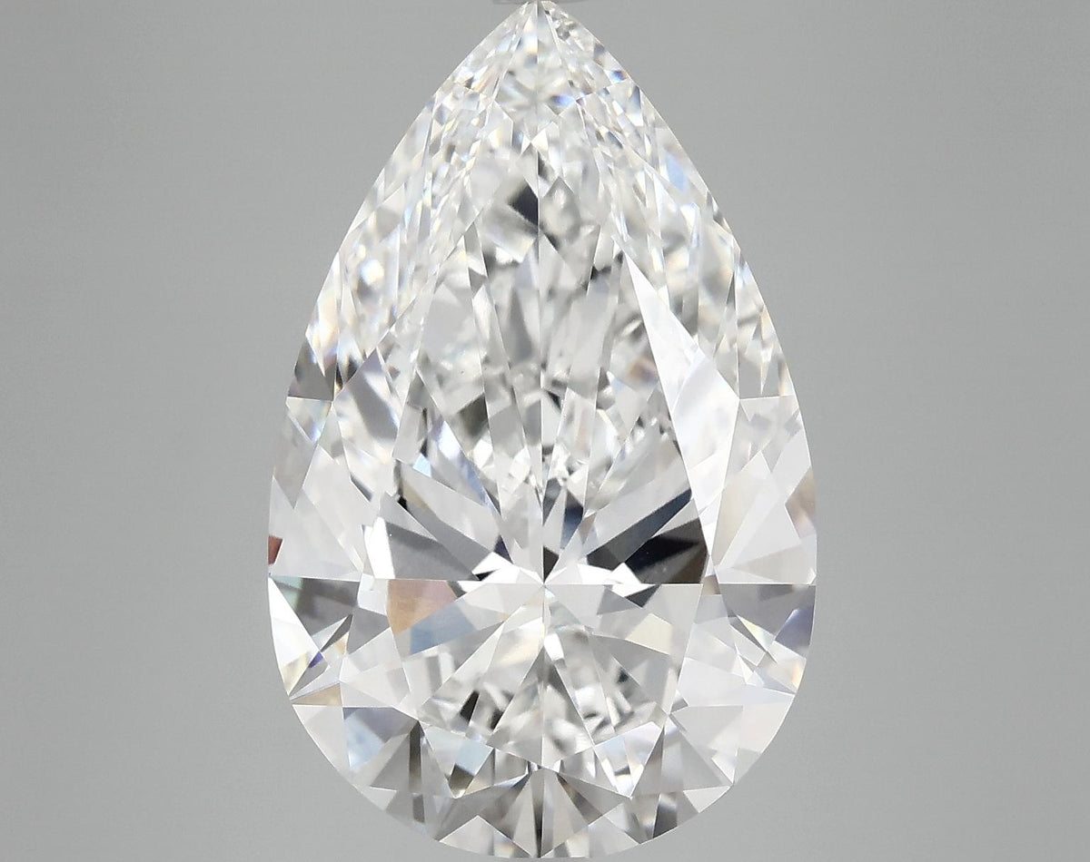 8.28 Carat Pear Shaped Ideal Cut VVS2 IGI Certified Lab Grown Diamond