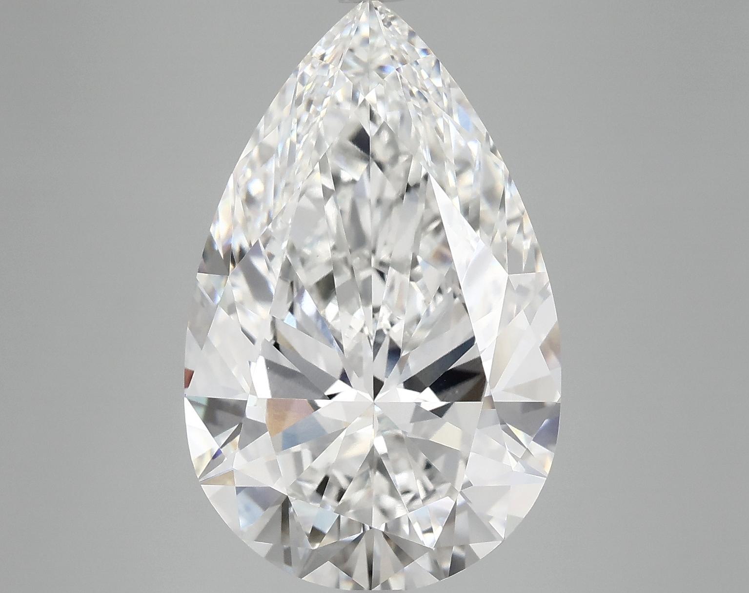 8.28 Carat Pear Shaped Ideal Cut VVS2 IGI Certified Lab Grown Diamond