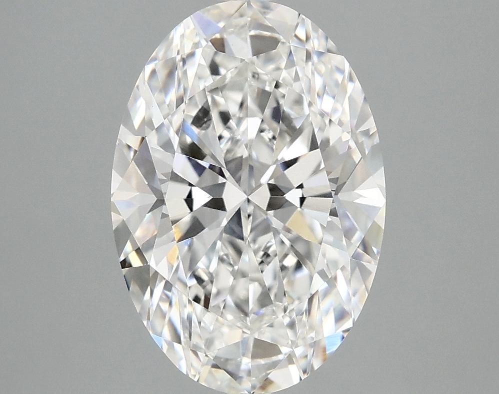 3.08 Carat Oval Shaped Ideal Cut VVS2 IGI Certified Lab Grown Diamond